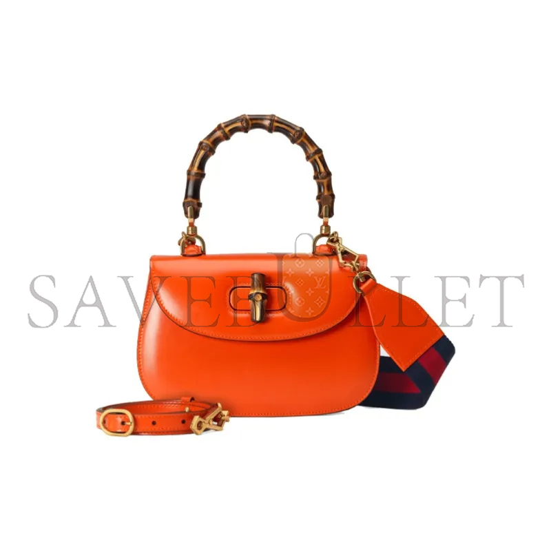 GUCCI BAMBOO 1947 SMALL BAG 675797 10ODT 7768 (21*15*7cm)
